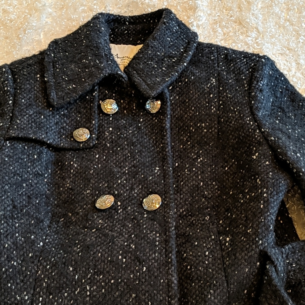 NWT!American Rag Blk/Wht tweed jacket SIZE MED - Picture 6 of 16